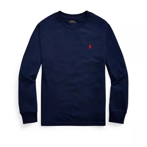 Polo Ralph Lauren Other - Polo Ralph Lauren
Big Boys Cotton Jersey Long-Sleeve T-shirt
